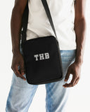 THB Varsity - Black Messenger Pouch