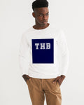 THB Varsity - Navy Men's Graphic Sweatshirt