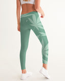 THB Varsity- Mint Women's Yoga Pants
