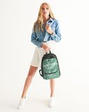 THB Varsity- Mint Small Canvas Backpack