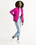 LOUD Patty Pink Women's Bomber Jacket