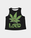 LOUD Women's Cropped Tank