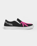 WDGAF - Pink Women's Slip-On Canvas Shoe