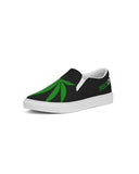 WDGAF - Green Men's Slip-On Canvas Shoe