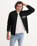 THB Varsity - Black Men's Bomber Jacket