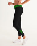 WDGAF - Green Women's Yoga Pants