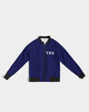 THB Varsity - Navy Women's Bomber Jacket