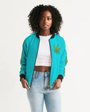 LOUD Tia Blue Women's Bomber Jacket