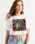 Trippy' Women's Cropped Tee