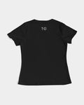 THB Varsity - Black Women's Tee