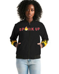 Spark Up - Black Women's Bomber Jacket