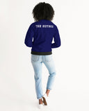 THB Varsity - Navy Women's Bomber Jacket