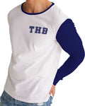 THB Varsity - Navy Men's Long Sleeve Tee