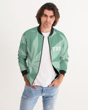 THB Varsity- Mint Men's Bomber Jacket