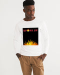 Spark Up - Black Men's Graphic Sweatshirt