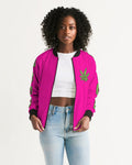 LOUD Patty Pink Women's Bomber Jacket