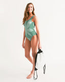THB Varsity- Mint Women's One-Piece Swimsuit