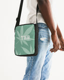 THB Varsity- Mint Messenger Pouch