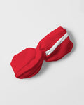 WDGAF - Red Twist Knot Headband Set