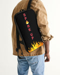 Spark Up - Black Slim Tech Backpack
