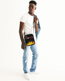 Spark Up - Black Messenger Pouch