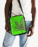 LOUD Liya Green Messenger Pouch