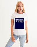 THB Varsity - Navy Women's Graphic Tee