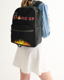 Spark Up - Black Small Canvas Backpack