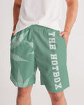 THB Varsity- Mint Men's Jogger Shorts