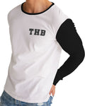 THB Varsity - Black Men's Long Sleeve Tee