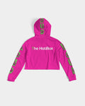LOUD Patty Pink Women's Cropped Hoodie