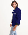 THB Varsity - Navy Men's Bomber Jacket