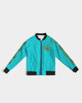 LOUD Tia Blue Women's Bomber Jacket