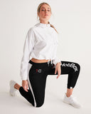 BLK w/ Red Trees Women's Track Pants