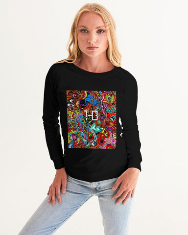 Trippy' Women's Graphic Sweatshirt