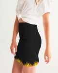 Spark Up - Black Women's Mini Skirt