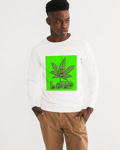 LOUD Liya Green Men's Graphic Sweatshirt