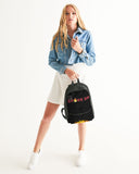 Spark Up - Black Small Canvas Backpack