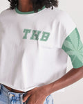 THB Varsity - Mint Women's Lounge Cropped Tee