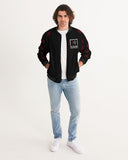 BLK w/ Red Trees Men's Bomber Jacket