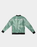 THB Varsity- Mint Women's Bomber Jacket