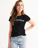 THB Varsity - Black Women's Tee