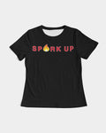 Spark Up - Black Women's Tee