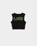 LOUD Women's Twist-Front Tank