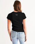 THB Varsity - Black Women's Tee