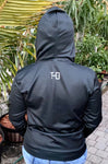 THB Varsity - Black Women's Hoodie