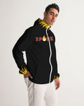 Spark Up - Black Men's Windbreaker
