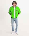 LOUD Liya Green Men's Bomber Jacket