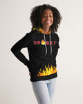 Spark Up - Black Women's Hoodie