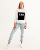 THB Varsity - Black Women's Graphic Sweatshirt